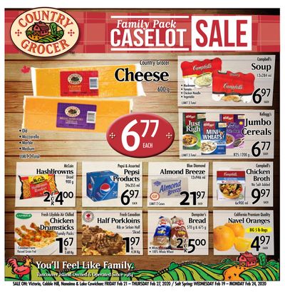 Country Grocer Flyer February 21 to 27