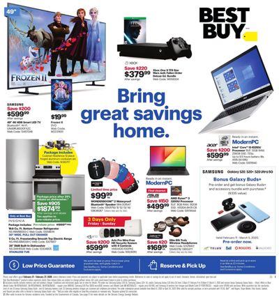 Best Buy Flyer February 21 to 27 Best Buy Flyer February 21 to 27
