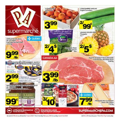 Supermarche PA Flyer February 24 to March 1