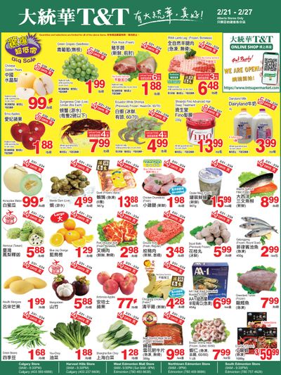 T&T Supermarket (AB) Flyer February 21 to 27
