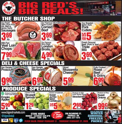 Big Red Markets Flyer February 21 to 27