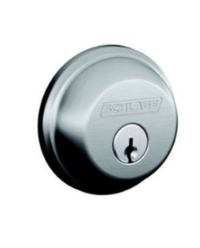 Schlage B60 Series Deadbolt (Satin Chrome) For $42.49 At Lowe's Canada 