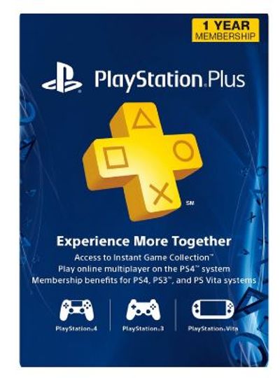 1-Year PlayStation Plus Membership (PS+) - PS3/PS4/PS Vita Digital Code (USA) For $2621.19 At cdkeys.com Canada 