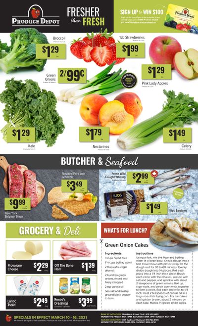Produce Depot Flyer March 10 to 16