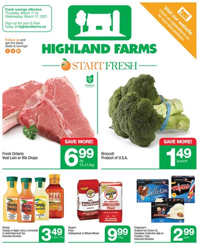 Highland Farms Flyer March 11 to 17