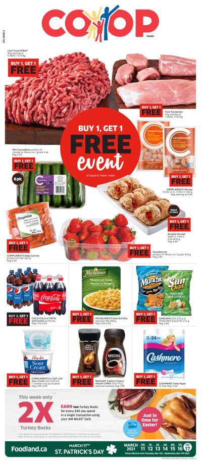 Foodland Co-op Flyer March 11 to 17