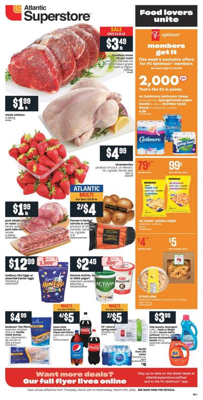 Atlantic Superstore Flyer March 11 to 17