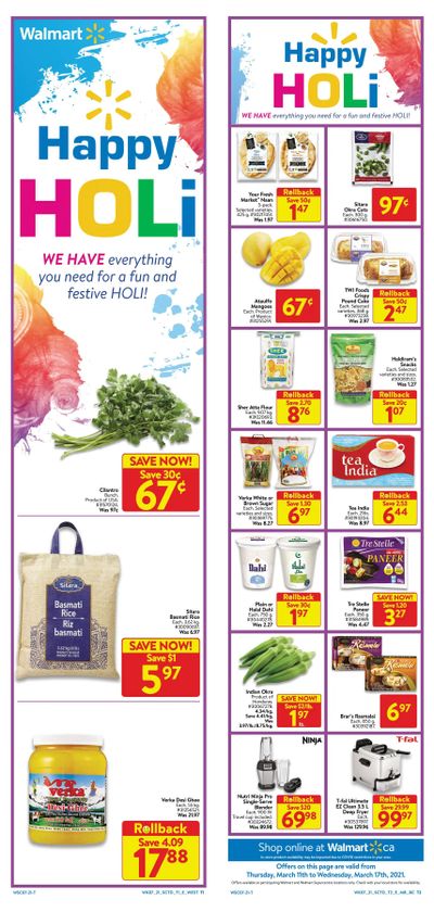 Walmart (West) Flyer March 11 to 17