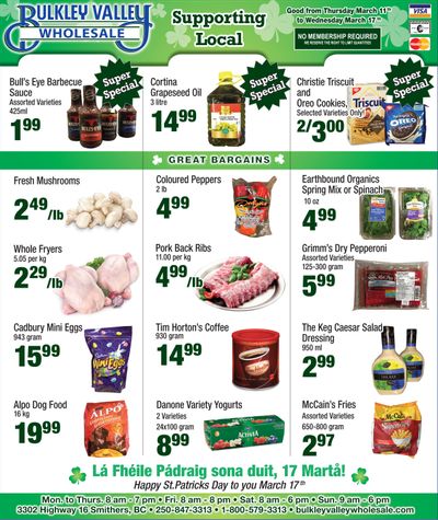 Bulkley Valley Wholesale Flyer March 11 to 17