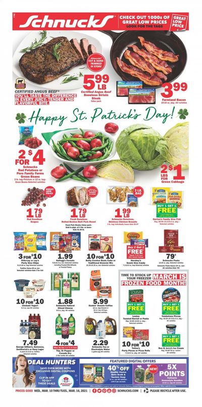 Schnucks (IA, IL, IN, MO) Weekly Ad Flyer March 10 to March 16