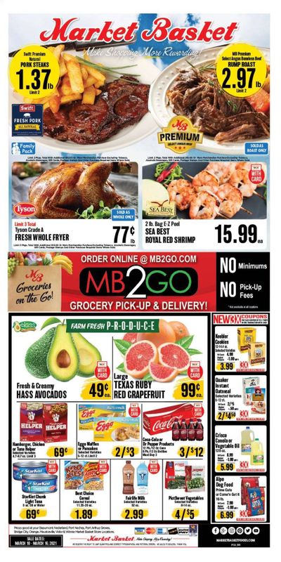 Market Basket (LA, TX) Weekly Ad Flyer March 10 to March 16