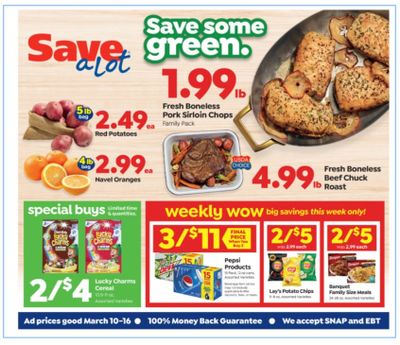 Save a Lot Weekly Ad Flyer March 10 to March 16