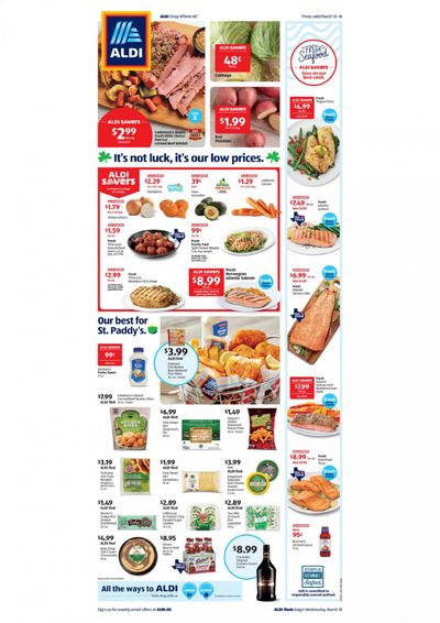 ALDI Weekly Ad Flyer March 10 to March 16