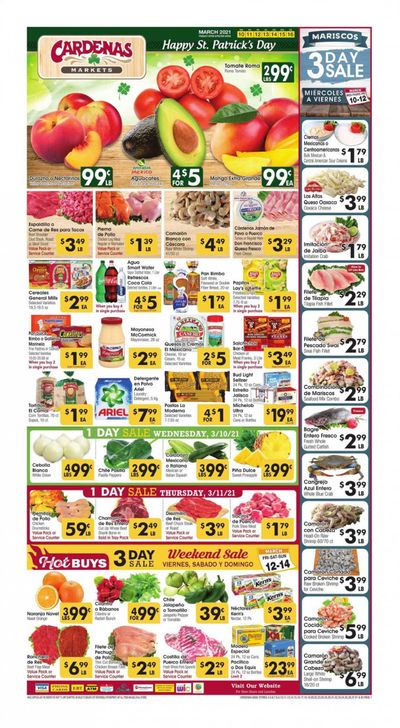 Cardenas (CA, NV) Weekly Ad Flyer March 10 to March 16