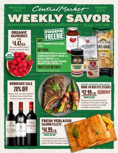 Central Market (TX) Weekly Ad Flyer March 10 to March 16