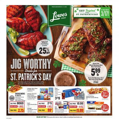 Lowes Foods Weekly Ad Flyer March 10 to March 16