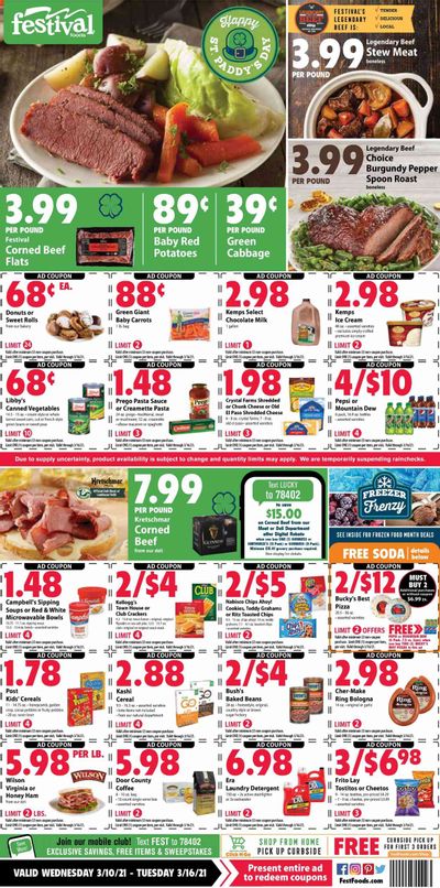 Festival Foods Weekly Ad Flyer March 10 to March 16