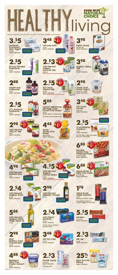 Cash Wise (MN, ND) Weekly Ad Flyer March 10 to March 30