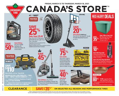 Canadian Tire (Atlantic) Flyer March 12 to 18