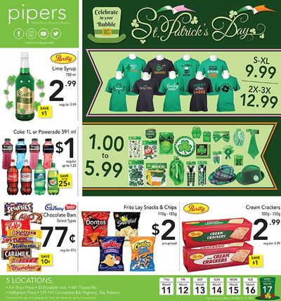 Pipers Superstore Flyer March 11 to 17