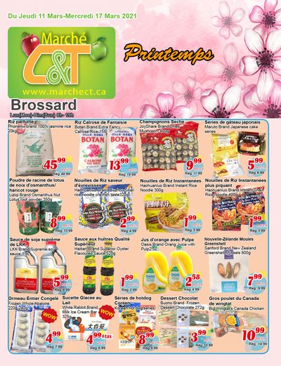 Marche C&T (Brossard) Flyer March 11 to 17