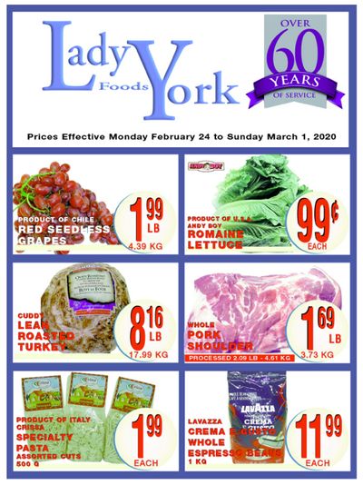 Lady York Foods Flyer February 24 to March 1