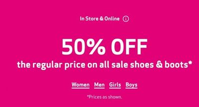 Globo Canada Spring Break Deals: Buy 1 Get 1 30% OFF Sandals & Athletics + 50% OFF Shoes & Boots