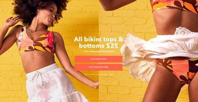 American Eagle & Aerie Canada Deals: Save $15 – $50 OFF Your Purchase $75+ w/ Promo Code + $25 Swimwear w/ FREE Shipping + More