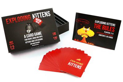 Exploding Kittens: NSFW Edition On Sale for $ 16.95 (Save $ 8.04) at Amazon Canada