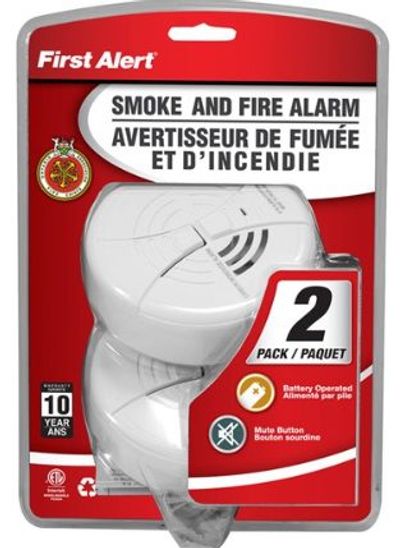 Buy Smoke Detector 2-Pack at on Sale for $24.99 at Lowe's Canada
