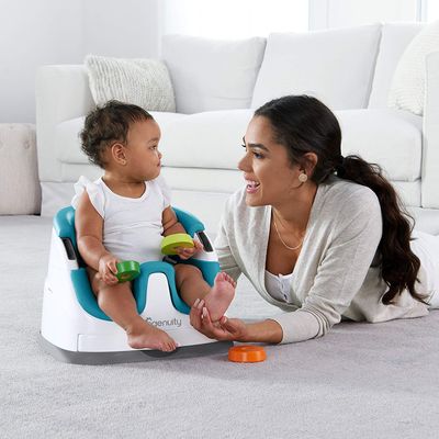 Ingenuity Baby Base 2-In-1 Seat, Peacock Blue on Sale for $ 39.97 (Save $ 18.07) at Amazon Canada