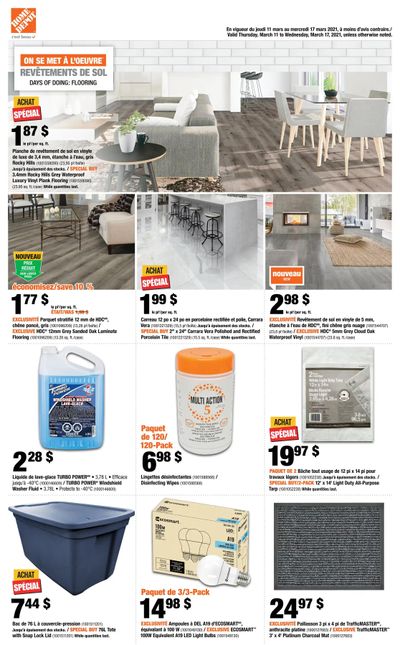 Home Depot (QC) Flyer March 11 to 17