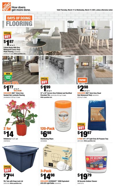 Home Depot (BC) Flyer March 11 to 17