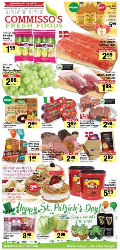 Commisso's Fresh Foods Flyer March 12 to 18