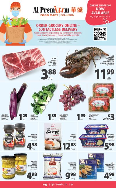 Al Premium Food Mart (Eglinton Ave.) Flyer March 11 to 17