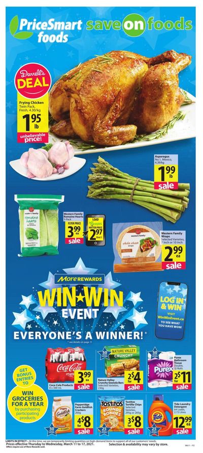 PriceSmart Foods Flyer March 11 to 17