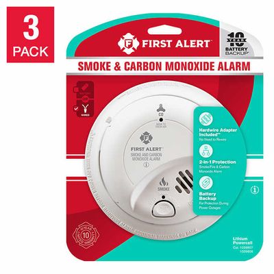 First Alert Hardwired Smoke and Carbon Monoxide Alarm on Sale for $119.99 at Costco Canada