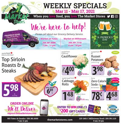 The Market Stores Flyer March 11 to 17