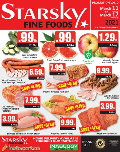 Starsky Foods Flyer March 11 to 17