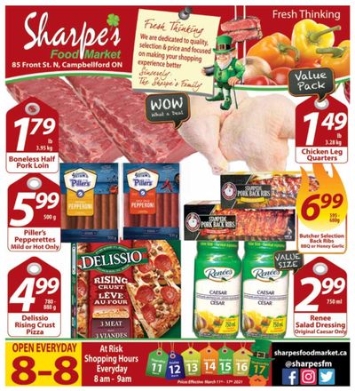 Sharpe's Food Market Flyer March 11 to 17