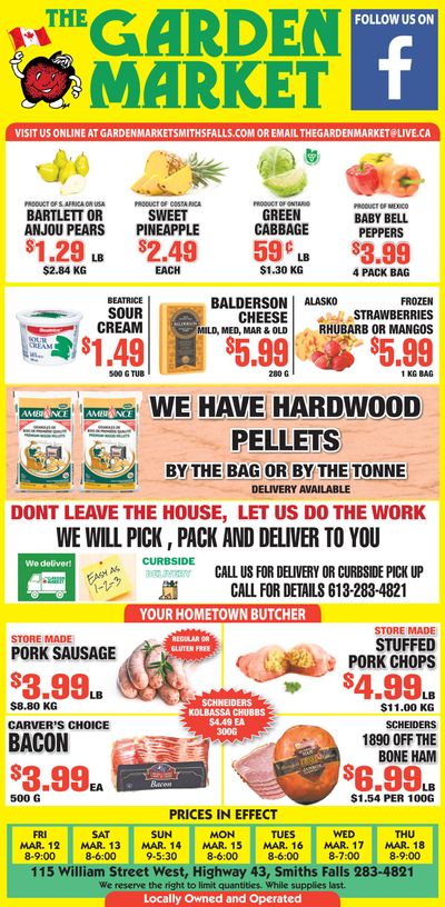The Garden Market Flyer March 12 to 18