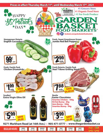 The Garden Basket Flyer March 11 to 17