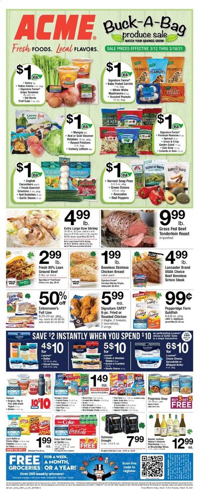 ACME Weekly Ad Flyer March 12 to March 18