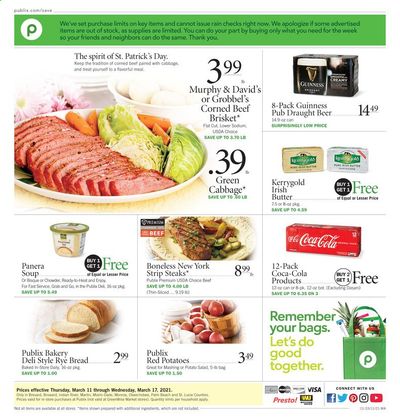 Publix (AL, FL, GA, NC, SC, TN) Weekly Ad Flyer March 11 to March 17