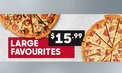 Large Favourites Deal! at Pizza Hut