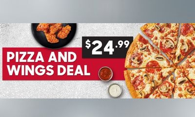 $24.99 Pizza And Wings Deal! at Pizza Hut