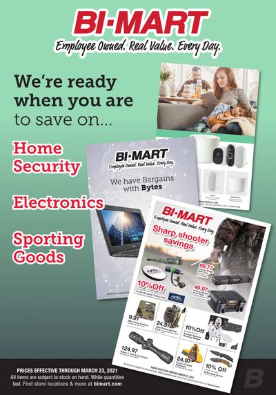 Bi-Mart Weekly Ad Flyer March 10 to March 23