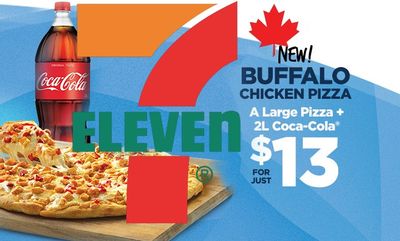 Buffalo Chicken Pizza at 7-Eleven