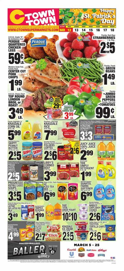 C-Town Weekly Ad Flyer March 12 to March 18