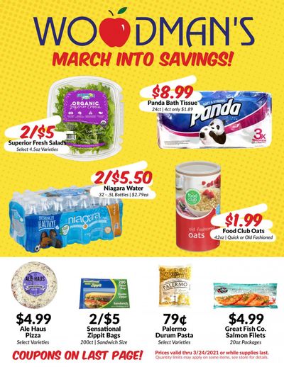 Woodman's Markets (IL, WI) Weekly Ad Flyer March 11 to March 24